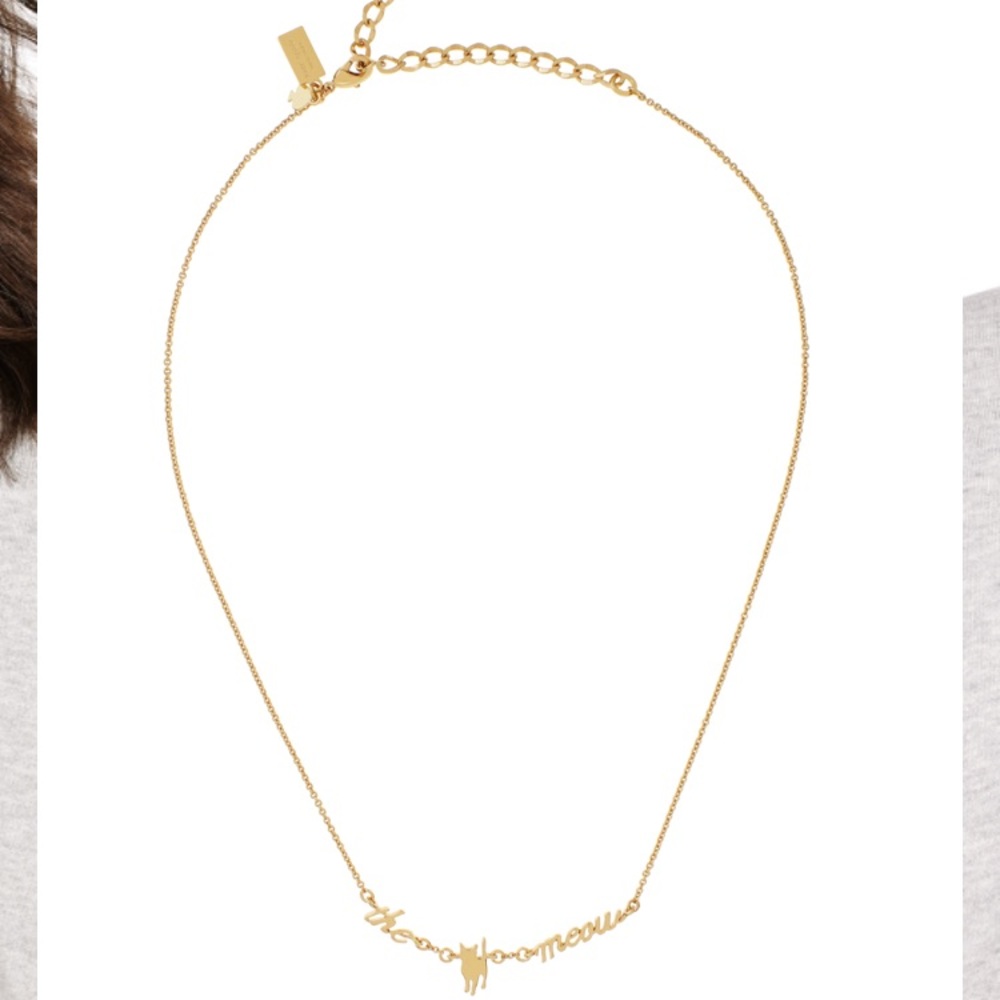 The Cat’s Meow Necklace 🐱♠️💗